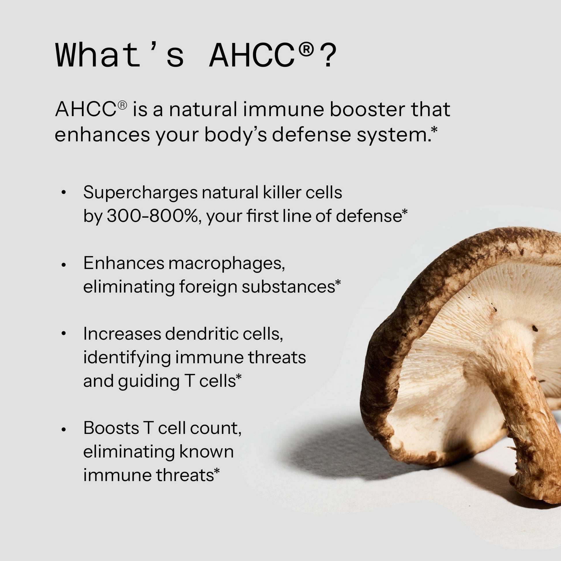 AHCC® - Kinoko® Gold QUALITY OF LIFE